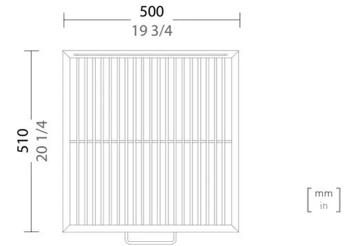 Parrilla para horno Josper M120 240025