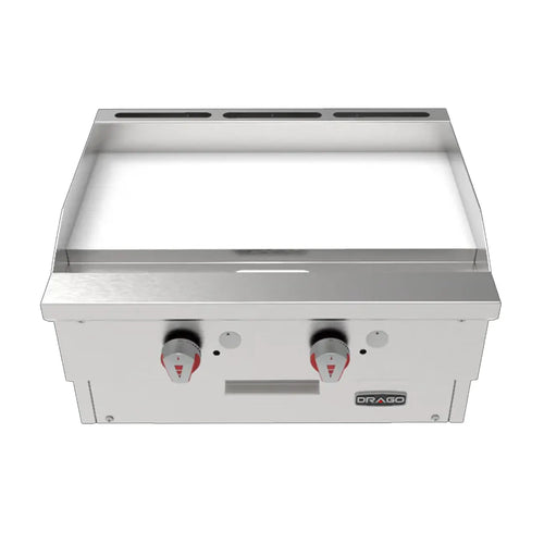 Plancha Horizontal 2 Quemadores DRAGO PG-2 SLIM