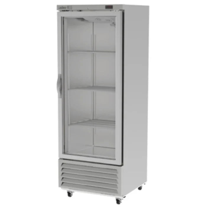 REFRIGERADOR ASBER ARR-17-G-H HC, REFRIGERADOR ASBER , REFRIGERADOR VERTICAL 1 PUERTA DE CRISTAL TEMPLADO DE VENTA EN WEBSTAURANT MEXICO