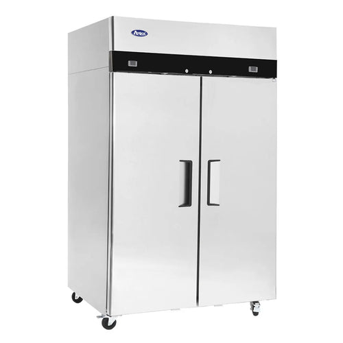 REFRIGERADOR/CONGELADOR VERTICAL 2 PUERTAS SÓLIDAS ATOSA YBF9239GR