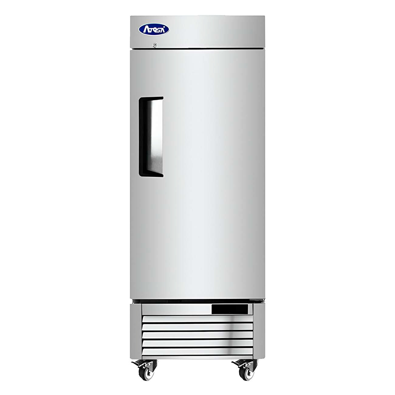 REFRIGERADOR ACERO 1 PUERTA SOLIDA "ALTURA REDUCIDA" ATOSA MBF8519GR