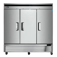 REFRIGERADOR ACERO 3 PUERTAS SOLIDAS ATOSA MBF8508GR