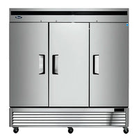 REFRIGERADOR ACERO 3 PUERTAS SOLIDAS ATOSA MBF8508GR