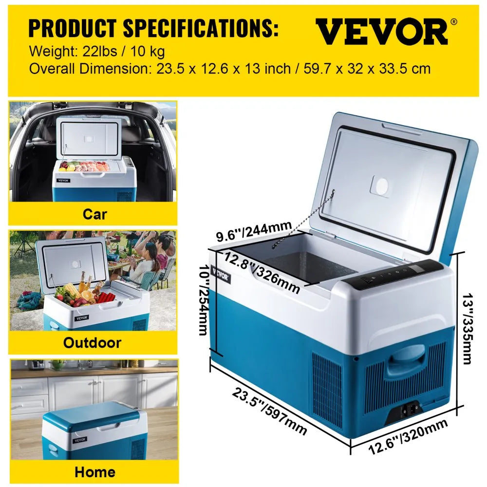 Refrigerador Portátil 22L VEVOR BX-YSSCZBXSH-C221V1