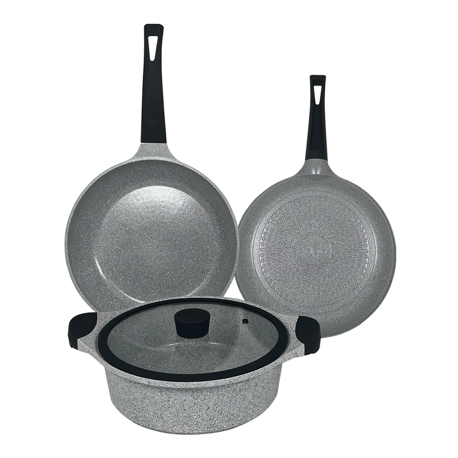 Set Premium gris 3 Piezas ALPRO 9870