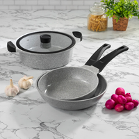 Set Premium gris 3 Piezas ALPRO 9870