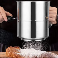 Cernidor De Harina Rotativo Capacidad 8 Tazas SLFS008