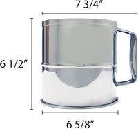 Cernidor De Harina Rotativo Capacidad 8 Tazas SLFS008