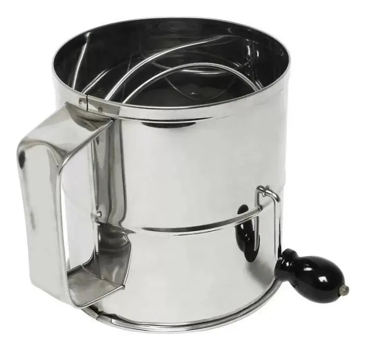 Cernidor De Harina Rotativo Capacidad 8 Tazas SLFS008