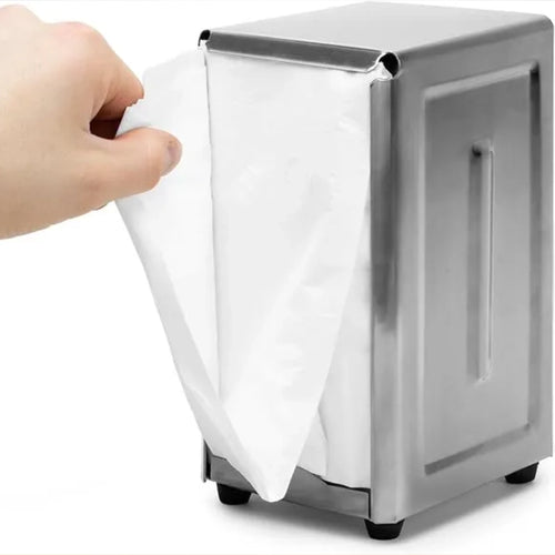 Dispensador De Servilletas Largo, Acero Inoxidable, SLNH001