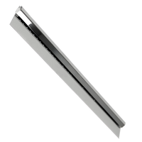 RIEL PARA COMANDAS ACERO INOXIDABLE 18" SLTWCH018