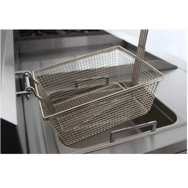 Drago-UNIVERSAL-STD-Estufa-Con-Horno-Plancha-45-Cm-Gratinador-Freidora-Asador-4-Quemadores-Gas-Acero-Inoxidable-WebstaurantMx