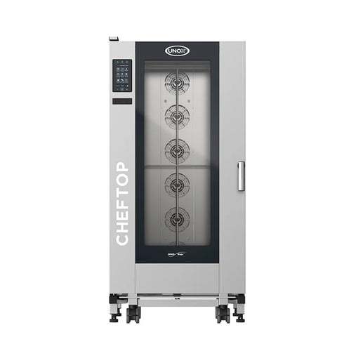 Horno De Convección Eléctrico Cheftop 20 niveles 2/1 GN Unox modelo XEVL-2021-DPRS