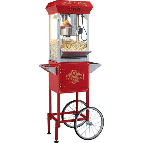 Máquina para Hacer Palomitas con Carro VEVOR NP08001SEC