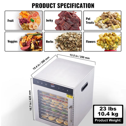 VEVOR_SS-10H_Deshidratador-de-alimentos-800w_mx_SPF100548800WDQGIV1_ Webstaurant-Mexico_5
