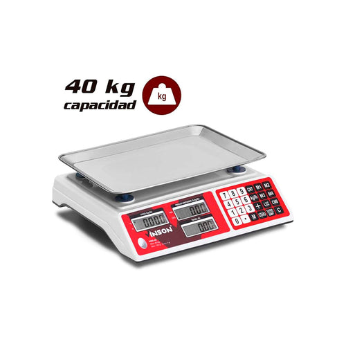 Báscula Electrónica Multifunciones 40 kg VINSON VINS-40
