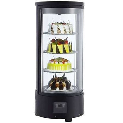 VITRINA_REFRIGERADA_VERTICAL_CIRCULAR_GIRATORIO_72L_45_CM_MIGSA_NR-RTC72L