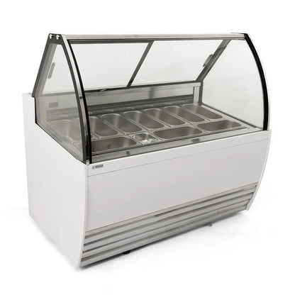 Vitrina-Para-Helados-Tipo-Italiano-10-Insertos-141-Cms-De-Frente-MIGSA-DW-10