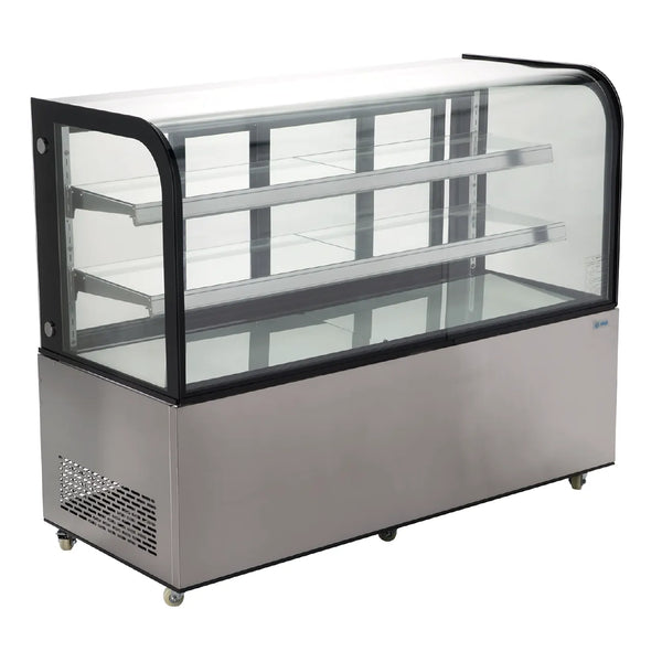 Vitrina Refrigerada de Piso Cristal Curvo MIGSA ARC-470Y