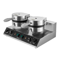Wafflera Comercial Doble VEVOR XC-HF-2/ ht-2