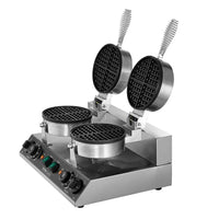 Wafflera Comercial Doble VEVOR XC-HF-2/ ht-2
