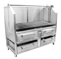 SUPER ASADOR "GOLIATH" PARA CARBÓN – MAQUINOX