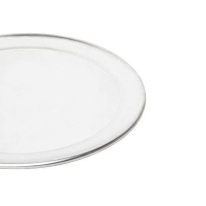 Charola solida para Pizza de 8 " con borde ancho ALPTWR008 en Aluminio marca thunder group