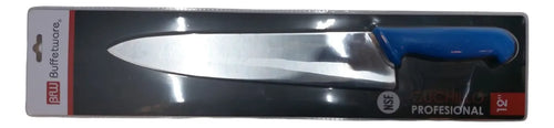 CUCHILLO CHEF 12" AZUL BUFFETWARE BO412A