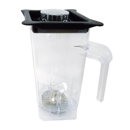 Vaso de licuadora de 2 litros con diseño duradero, ideal para licuadoras MIGSA GS-BL-X. Incluye tapa y capacidad para preparar batidos o jugos en grandes cantidades