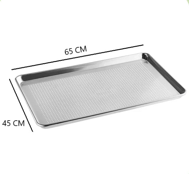 Medidas de la charola perforada de aluminio 1/1 buffetware ds0365