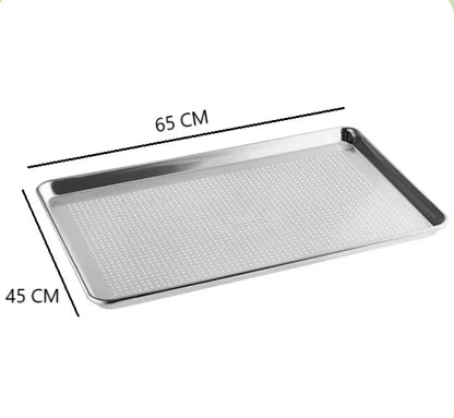 Medidas de la charola perforada de aluminio 1/1 buffetware ds0365