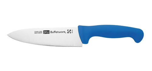 CUCHILLO CHEF 6" AZUL BUFFETWARE BO406A