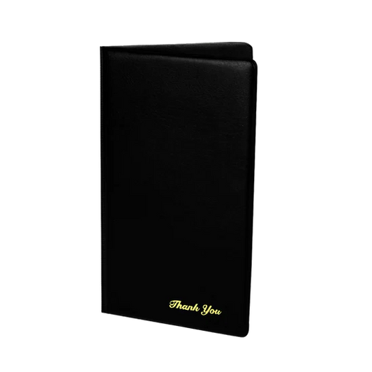 Porta Cuenta Negro Tipo Piel  PCPC-1BL