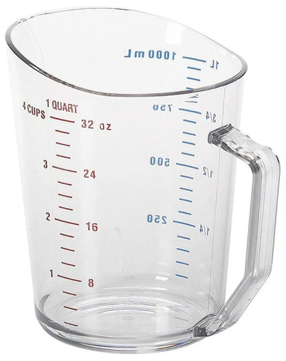 TAZA MEDIDORA POLICARBONATO 1 LT (1QT) PLMD032CL