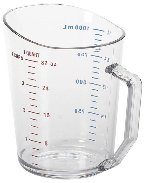 Taza Medidora de 1 Litro Policarbonato Buffetware D18202