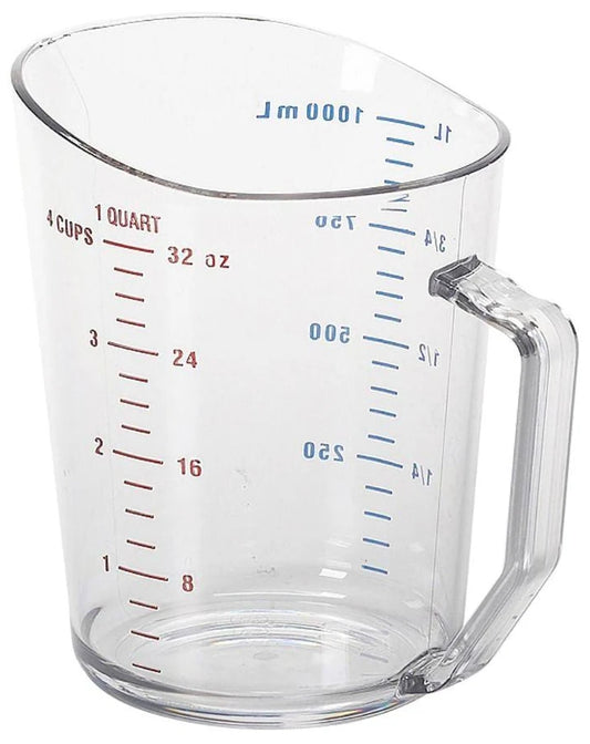 TAZA MEDIDORA POLICARBONATO 1 LT (1QT) PLMD032CL