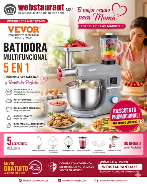 Batidora Eléctrica Multifuncional VEVOR SM-1507L
