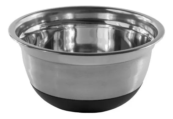 Tazón Tipo Alemán A. Inox. con Base de Silicona 3QT Buffetware DS2223