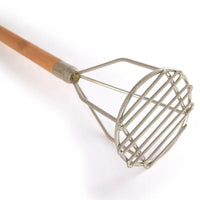 Machacador de Papas redondo mango madera 18pg SLPMR018