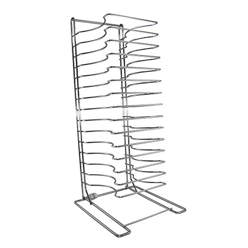 Espiguero Rack para 15 pizzas en Acero Cromado CRPT1015 marca thunder group
