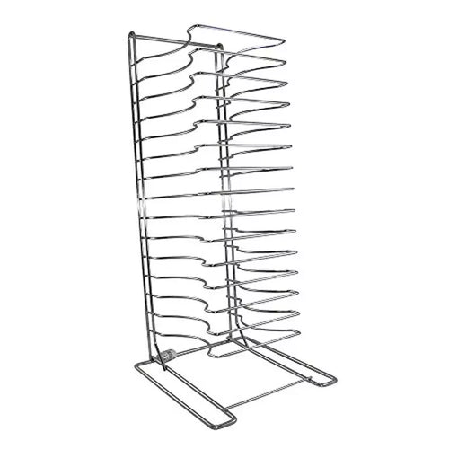 Espiguero Rack para 15 pizzas en Acero Cromado CRPT1015