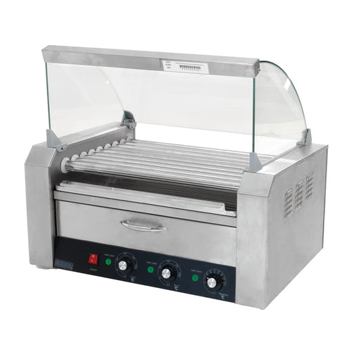 Asador Eléctrico de Salchichas Con Cajón para Pan  Migsa HHD-09A