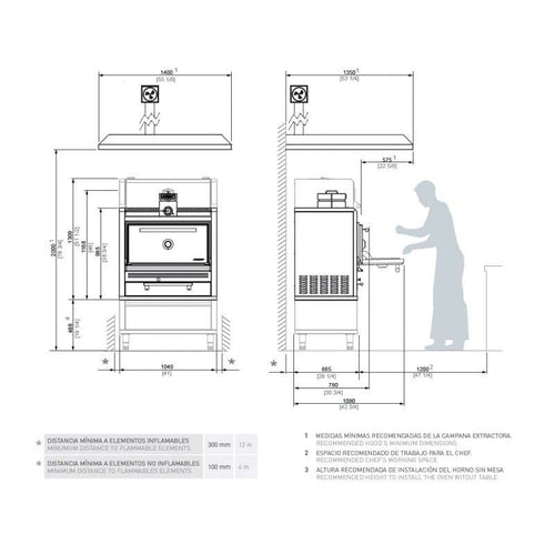 Horno de Brasa Josper HJA-PLUS-M120