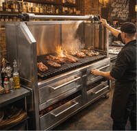 SUPER ASADOR "GOLIATH" PARA CARBÓN – MAQUINOX