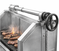 SUPER ASADOR "GOLIATH" PARA CARBÓN – MAQUINOX