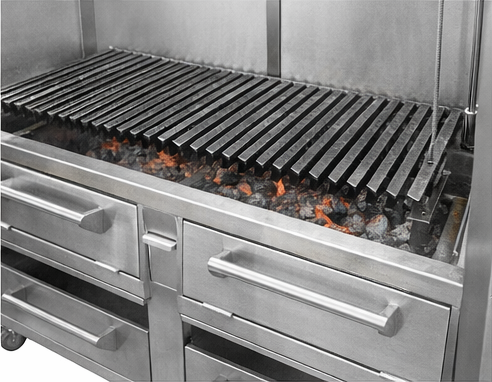 SUPER ASADOR "GOLIATH" PARA CARBÓN – MAQUINOX