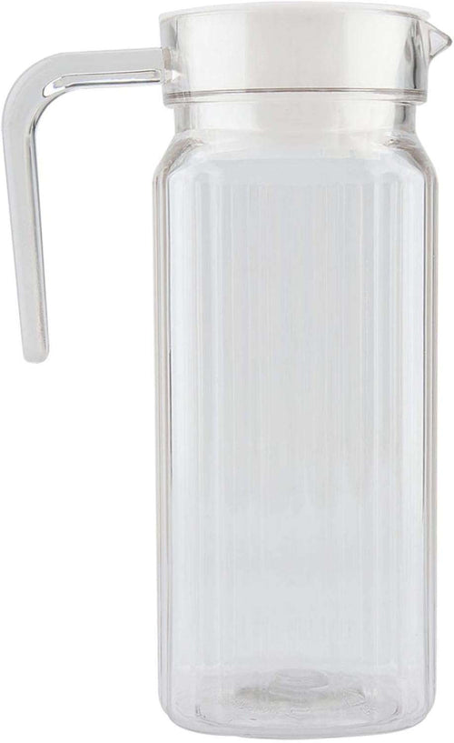 Jarra Para Agua Transparente Policarbonato Tapa Plastico 1.1 Lt D1801P