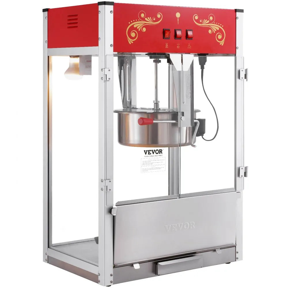 Máquina para hacer palomitas de maíz 16OZ VEVOR  TSBMHJ16OZ14CQR1LV1