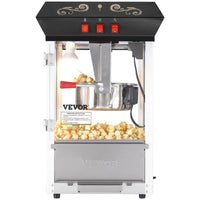 Máquina de palomitas NEGRO 8oz VEVOR NP08001SE