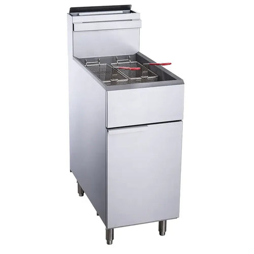 Freidora Industrial 4 Quemadores 22 L MIGSA MGEF-4-MG
